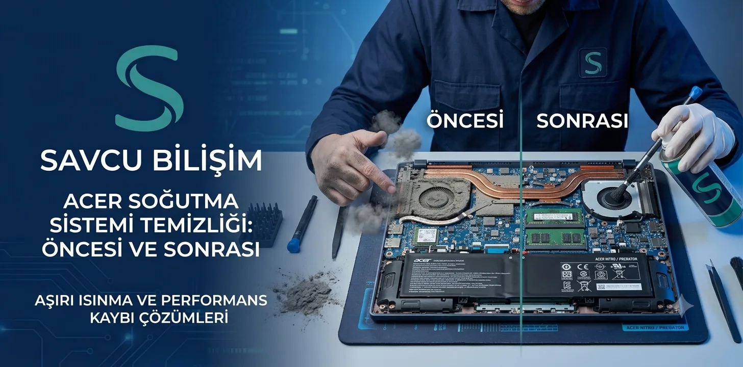 Acer Nitro Predator fan termal macun bakımı Isparta