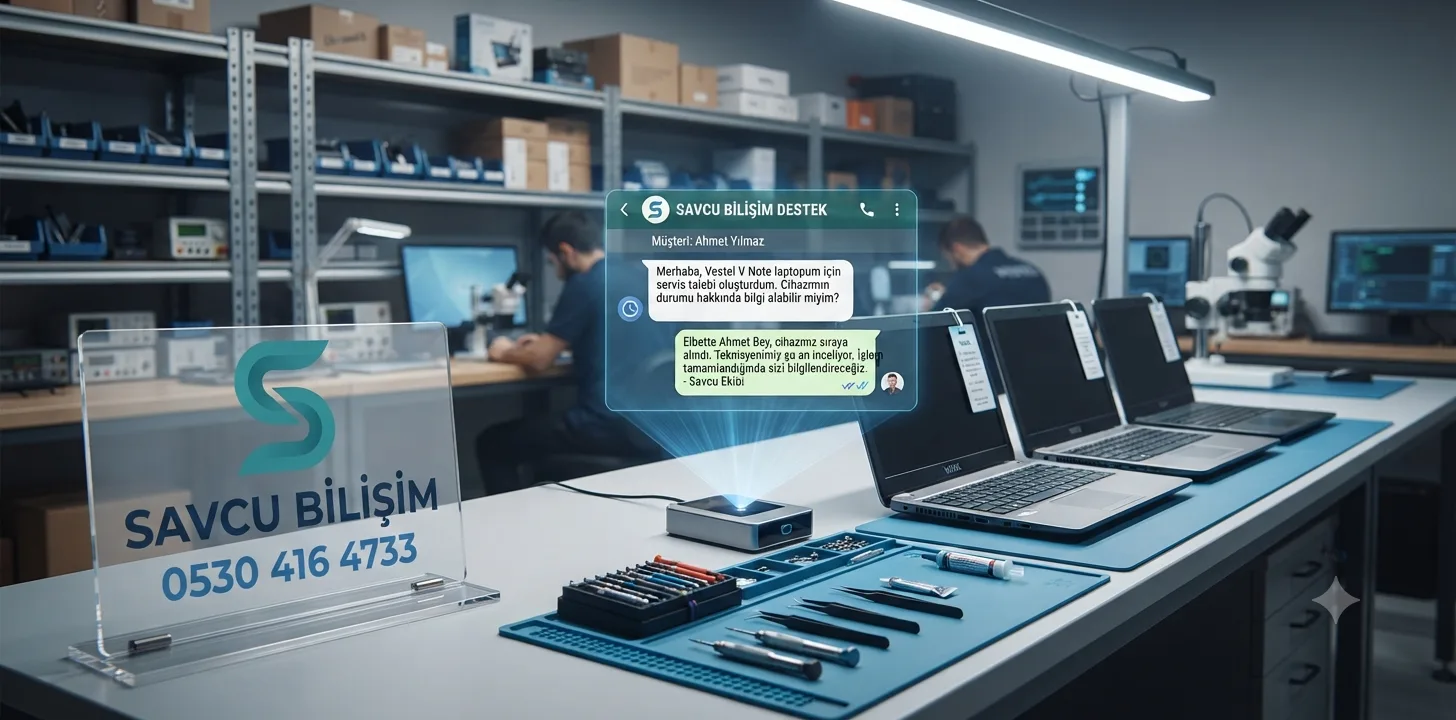 Savcu Bilişim Isparta Vestel servis iletişim