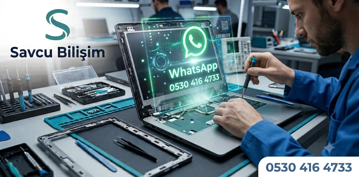 Laptop ekran paneli değişimi süreci