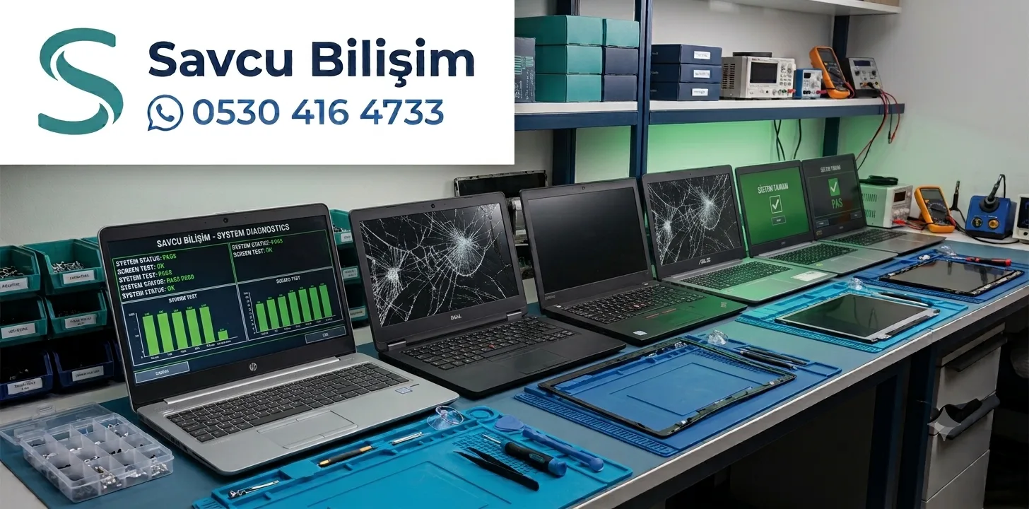 Savcu Bilişim Isparta ekran değişimi iletişim