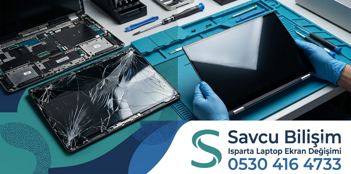 Isparta Laptop Ekran Değişimi | Savcu Bilişim Teknik Servis