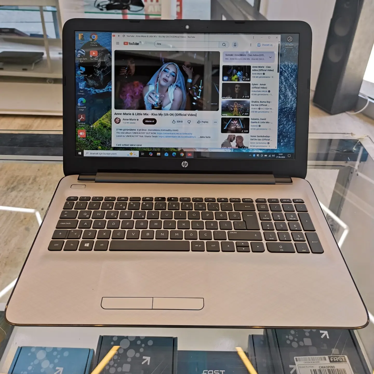 HP Laptop i3-5005U (5. Nesil) | 4GB RAM | 120GB SSD