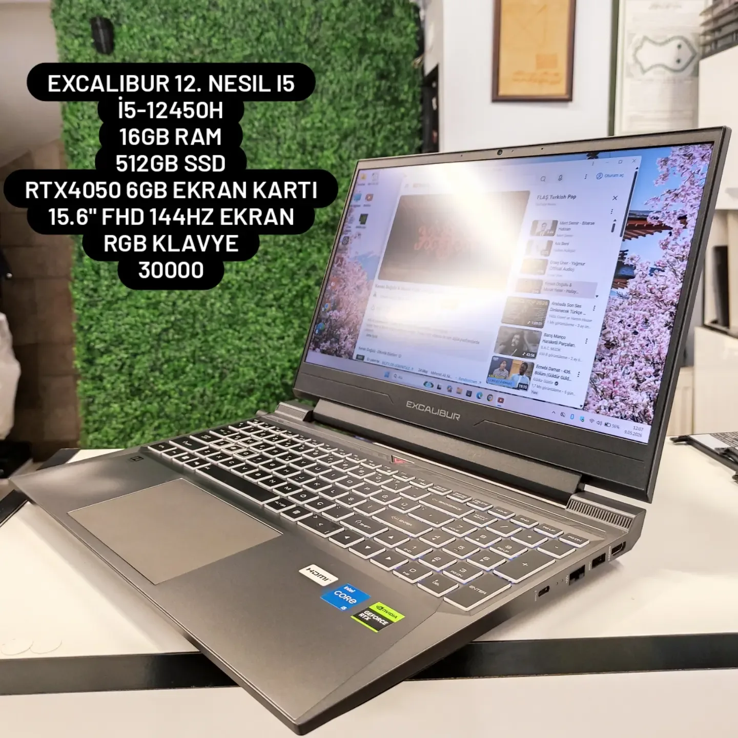Casper Excalibur G870 i5-12450H | RTX 4050 6GB | 16GB RAM